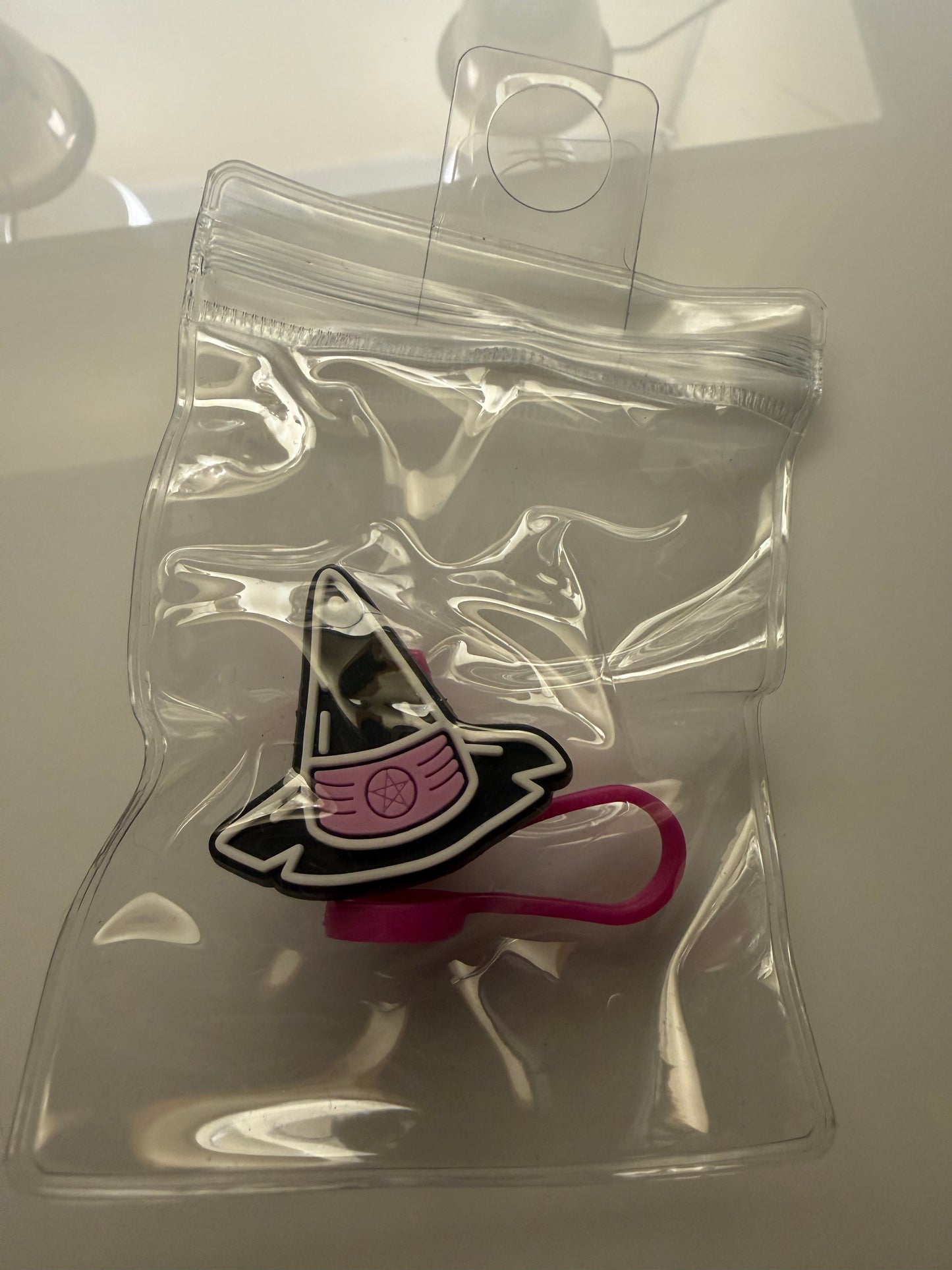 Halloween themed straw cover