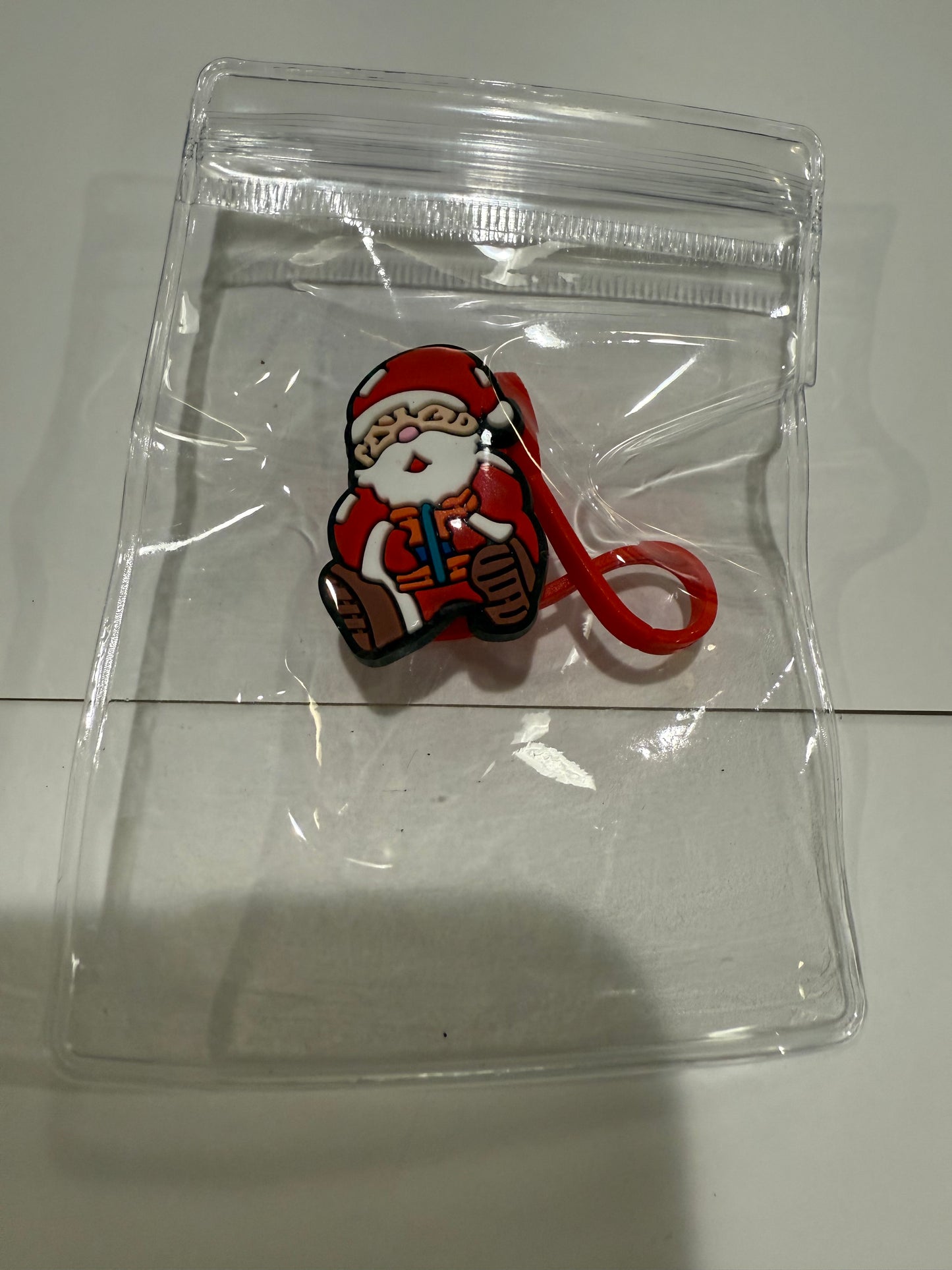 Straw cover Christmas theme