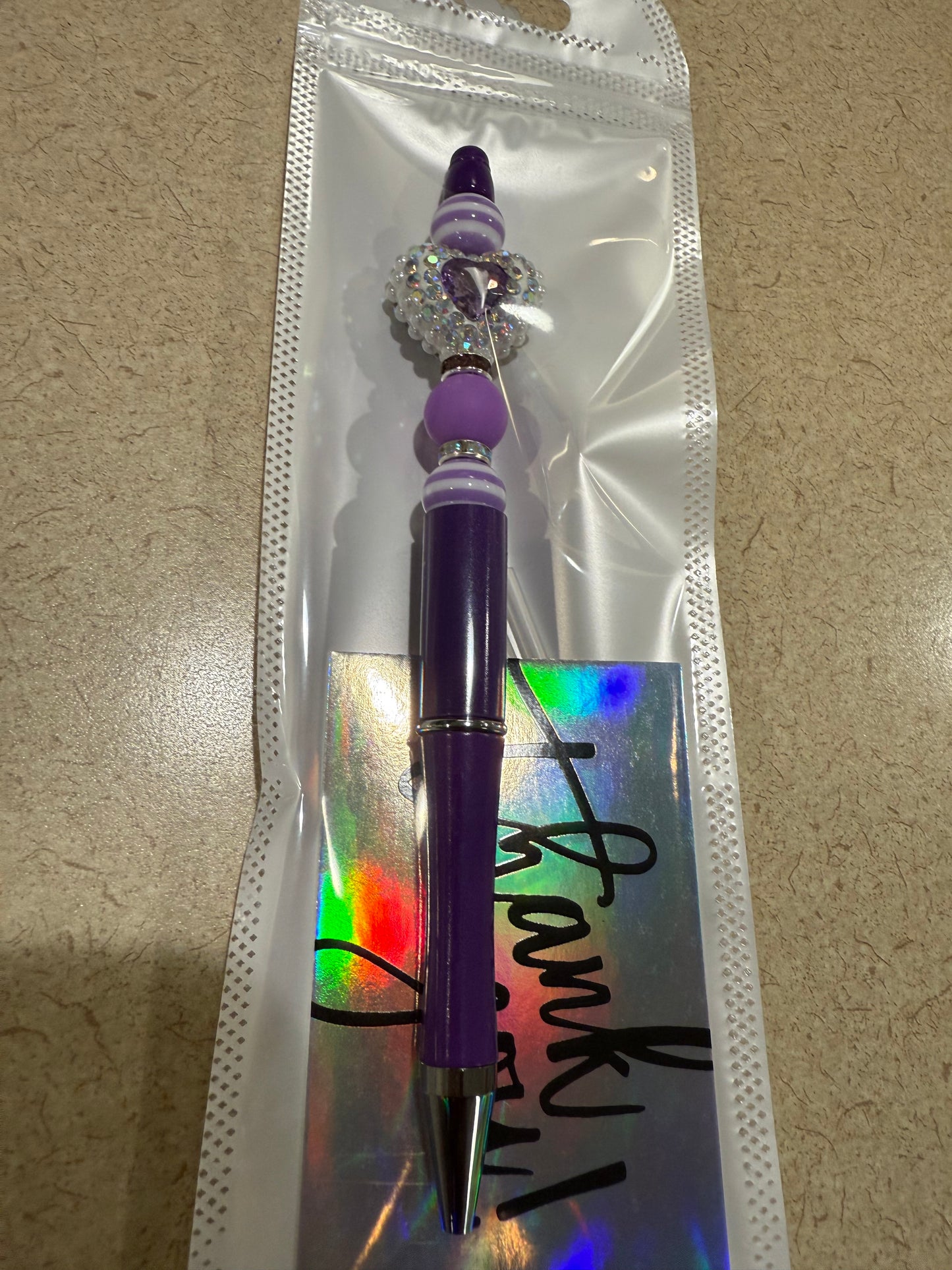 Hand made beaded pens