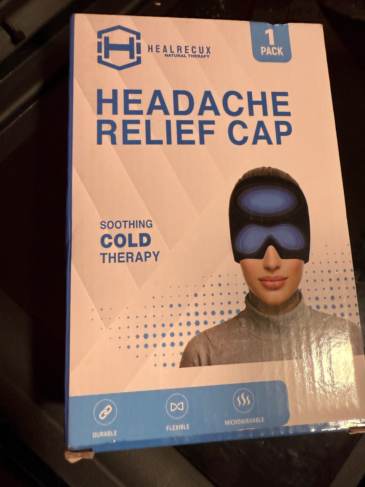 Headache relief hat
