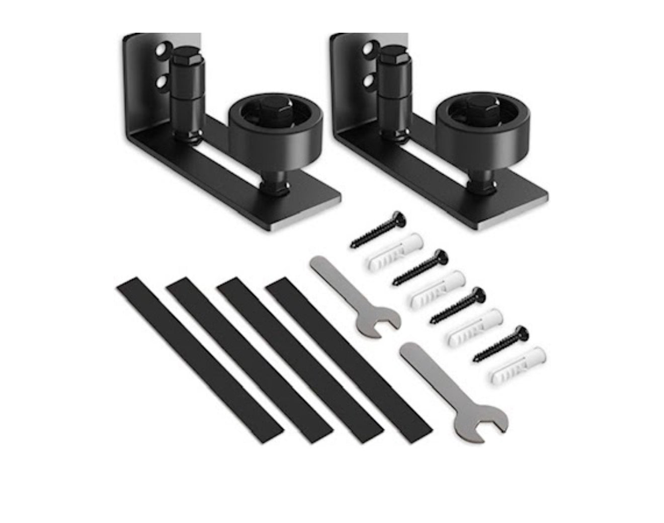 sliding barn door guides