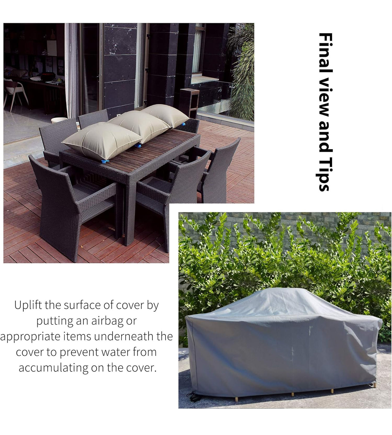 Patio furniture cover