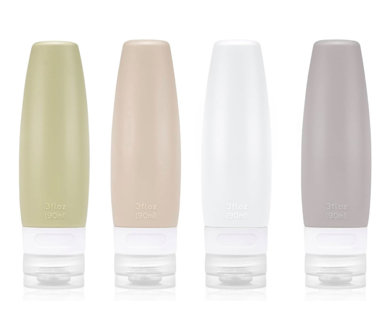 Travel size reusable containers