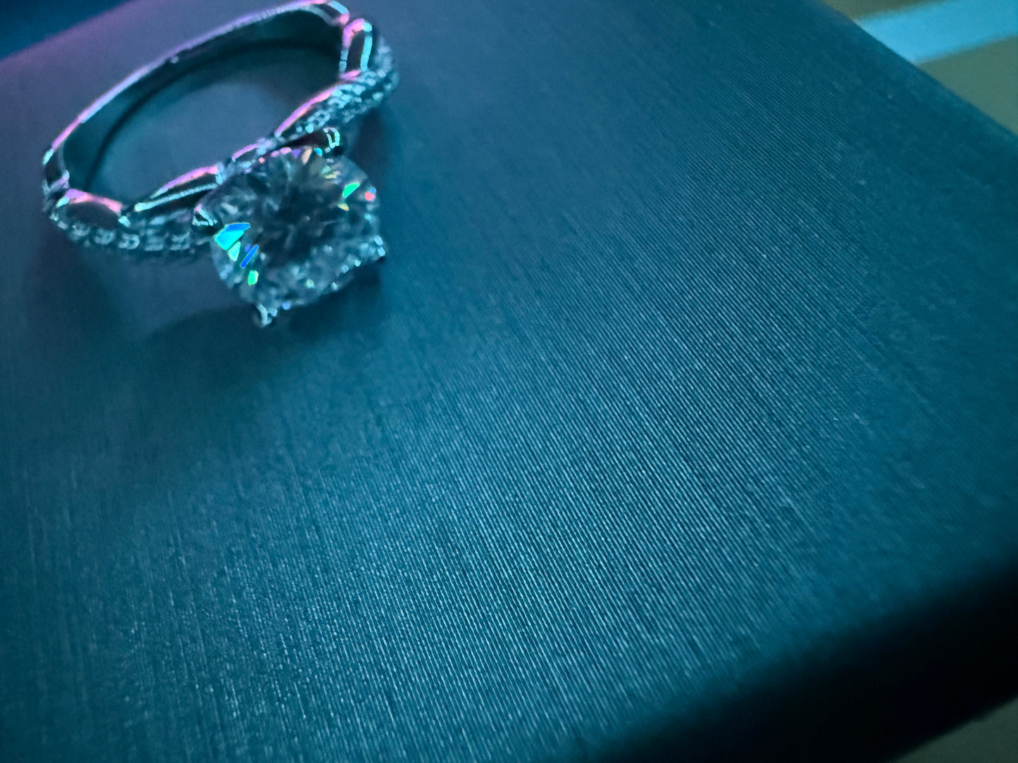 Moissanite Ring