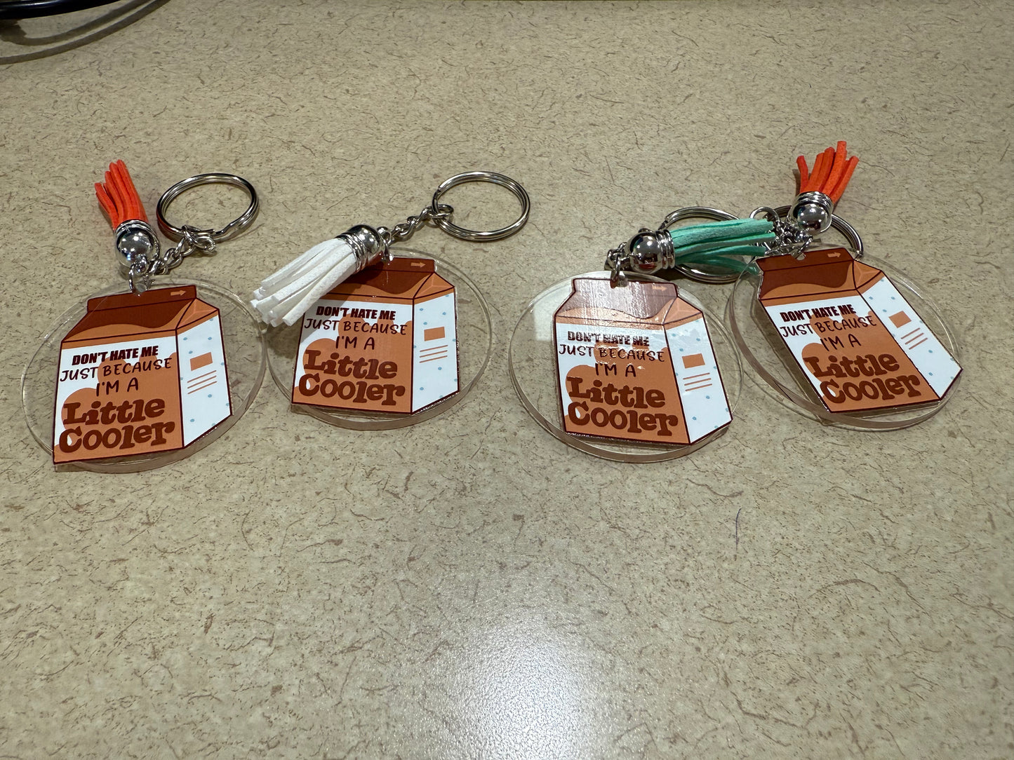 Key chain with tassel
