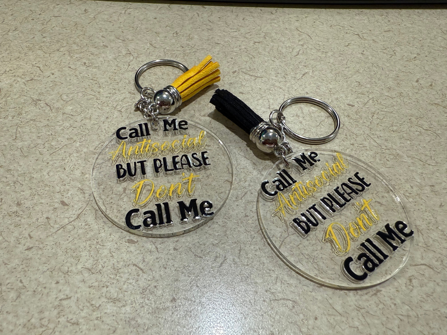 Key chain with tassel