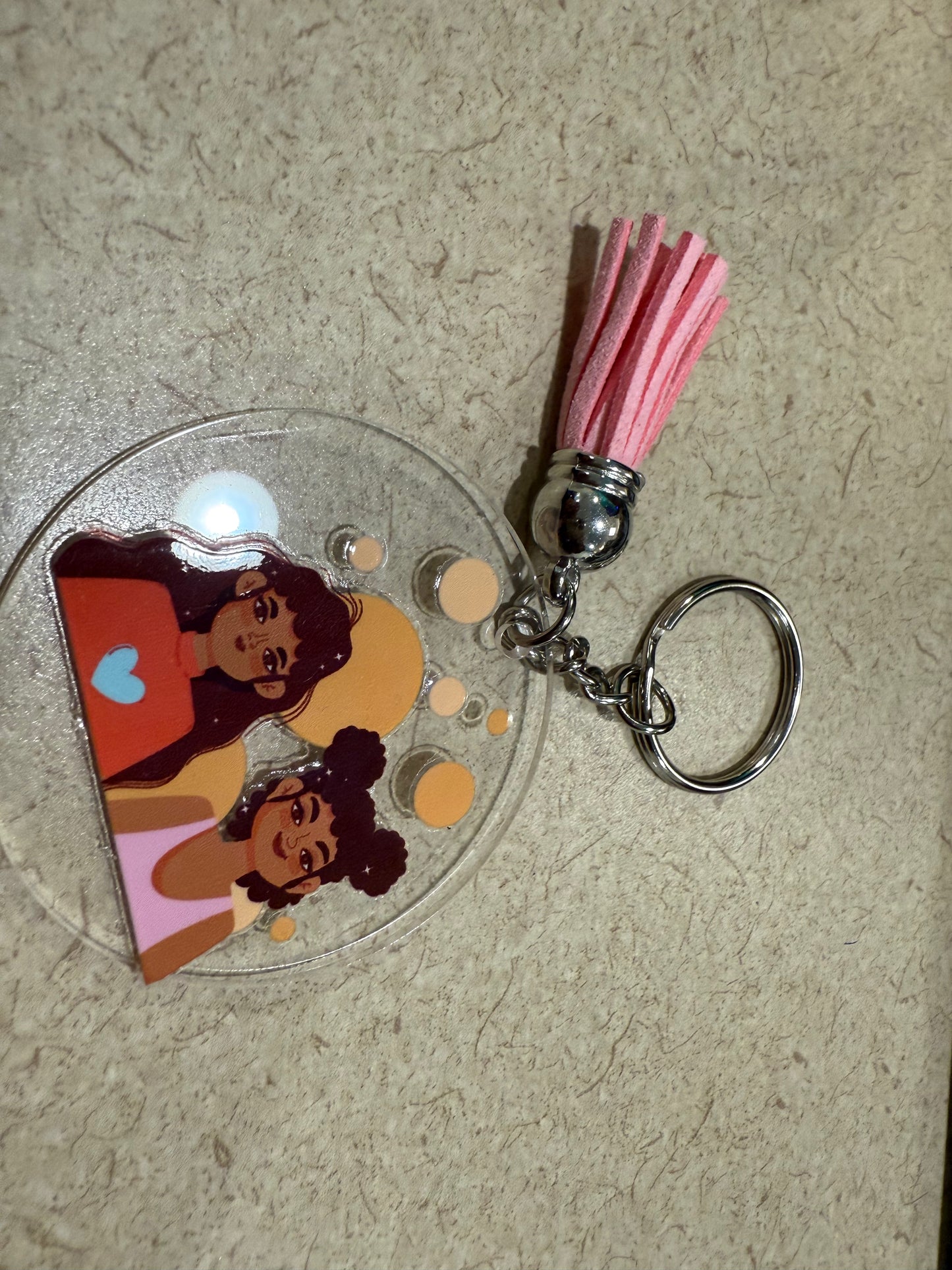 Key chain with tassel