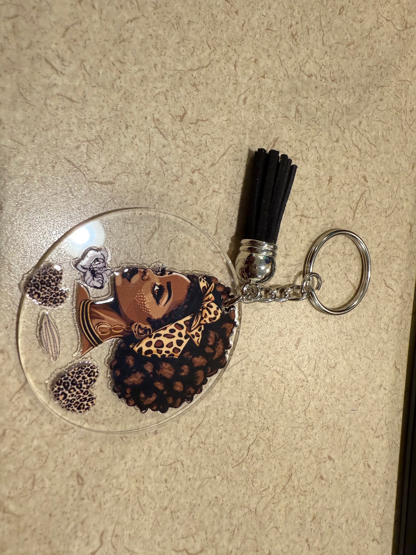 Key chain with tassel