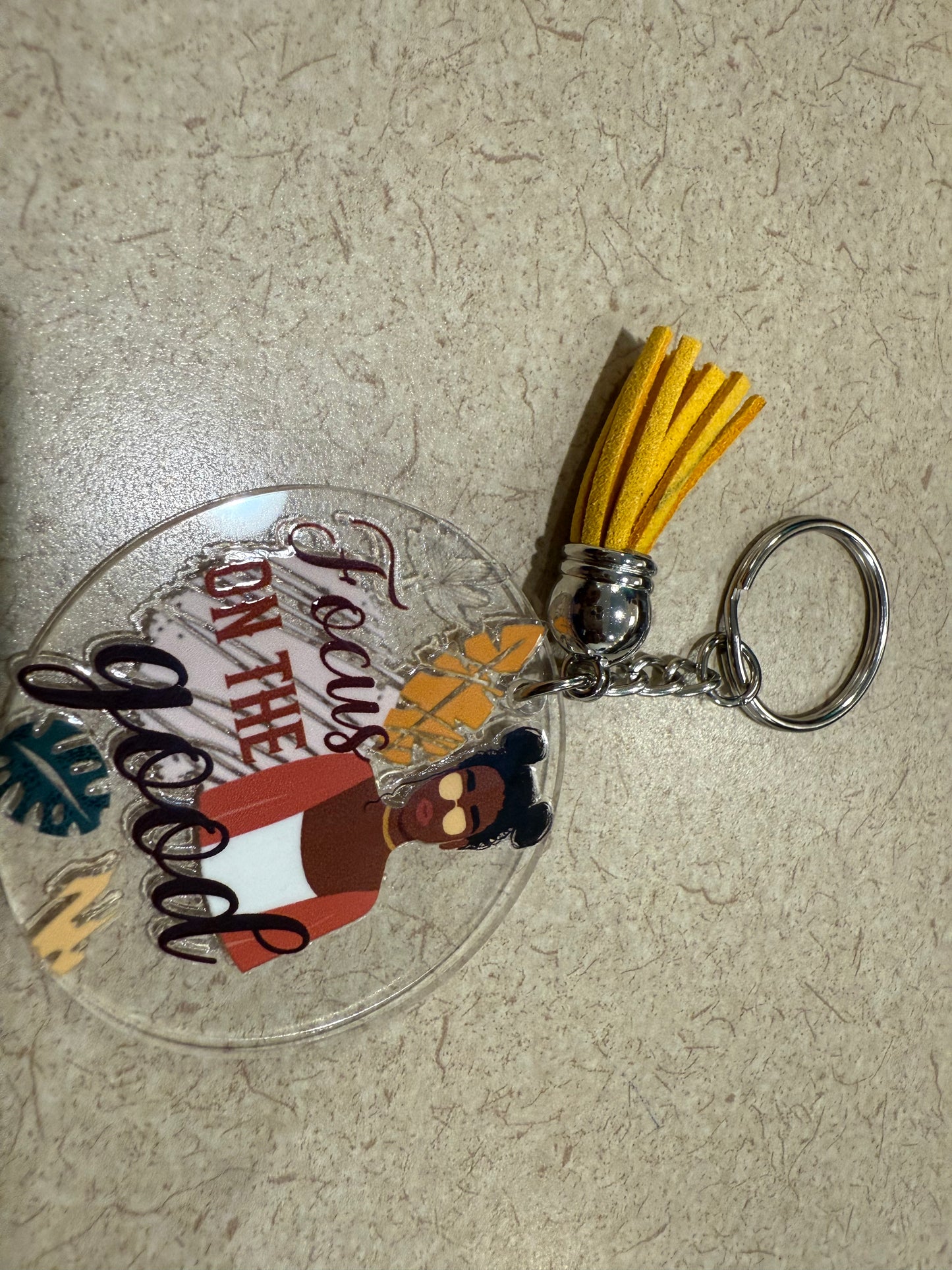 Key chain with tassel