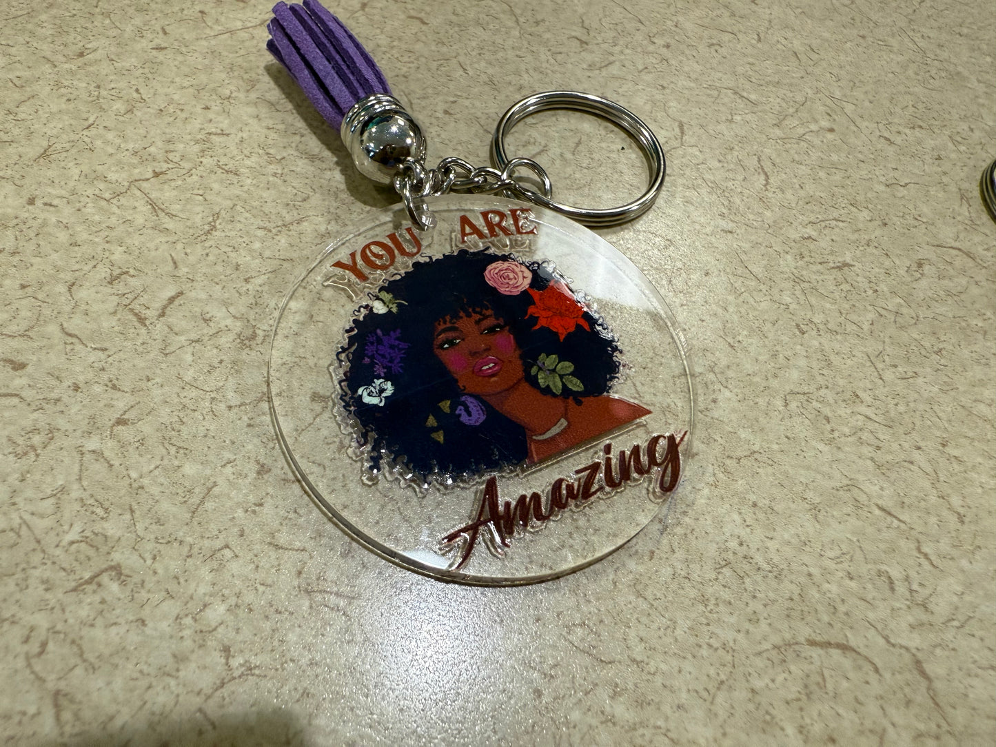 Key chain with tassel
