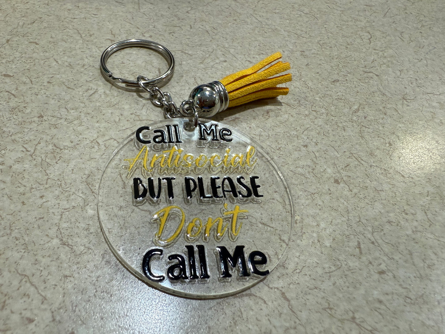 Key chain with tassel