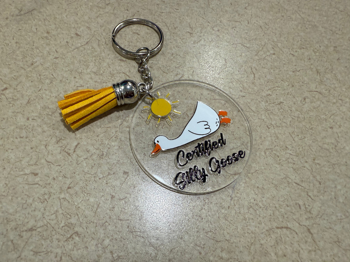 Key chain with tassel