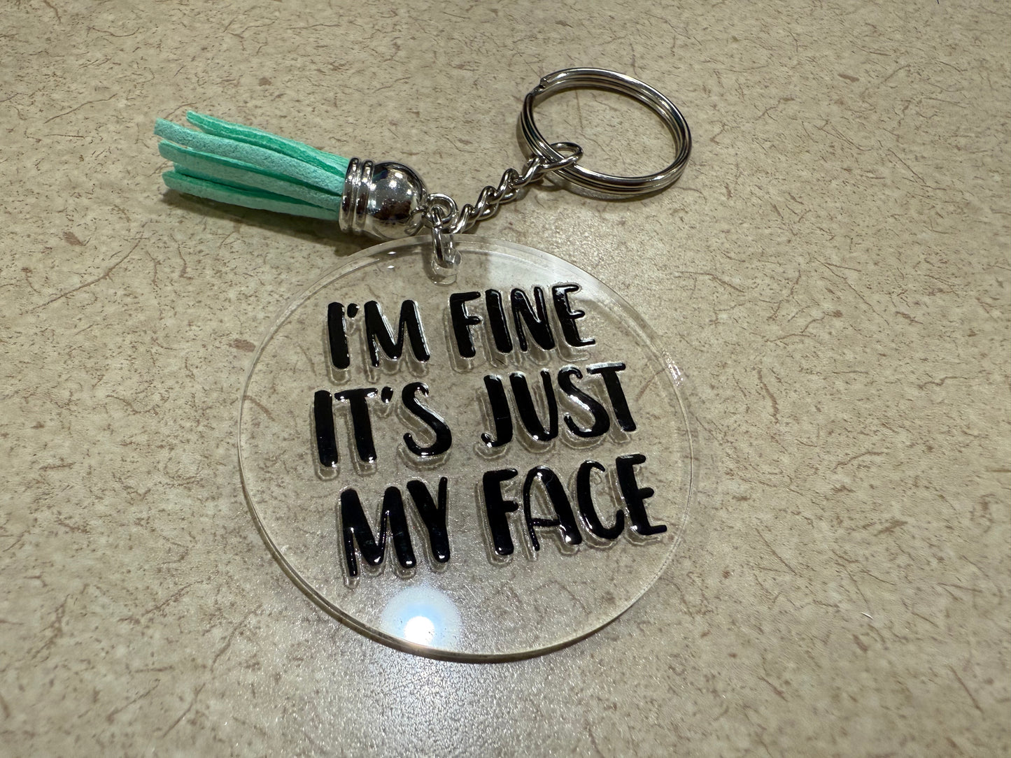 Key chain with tassel