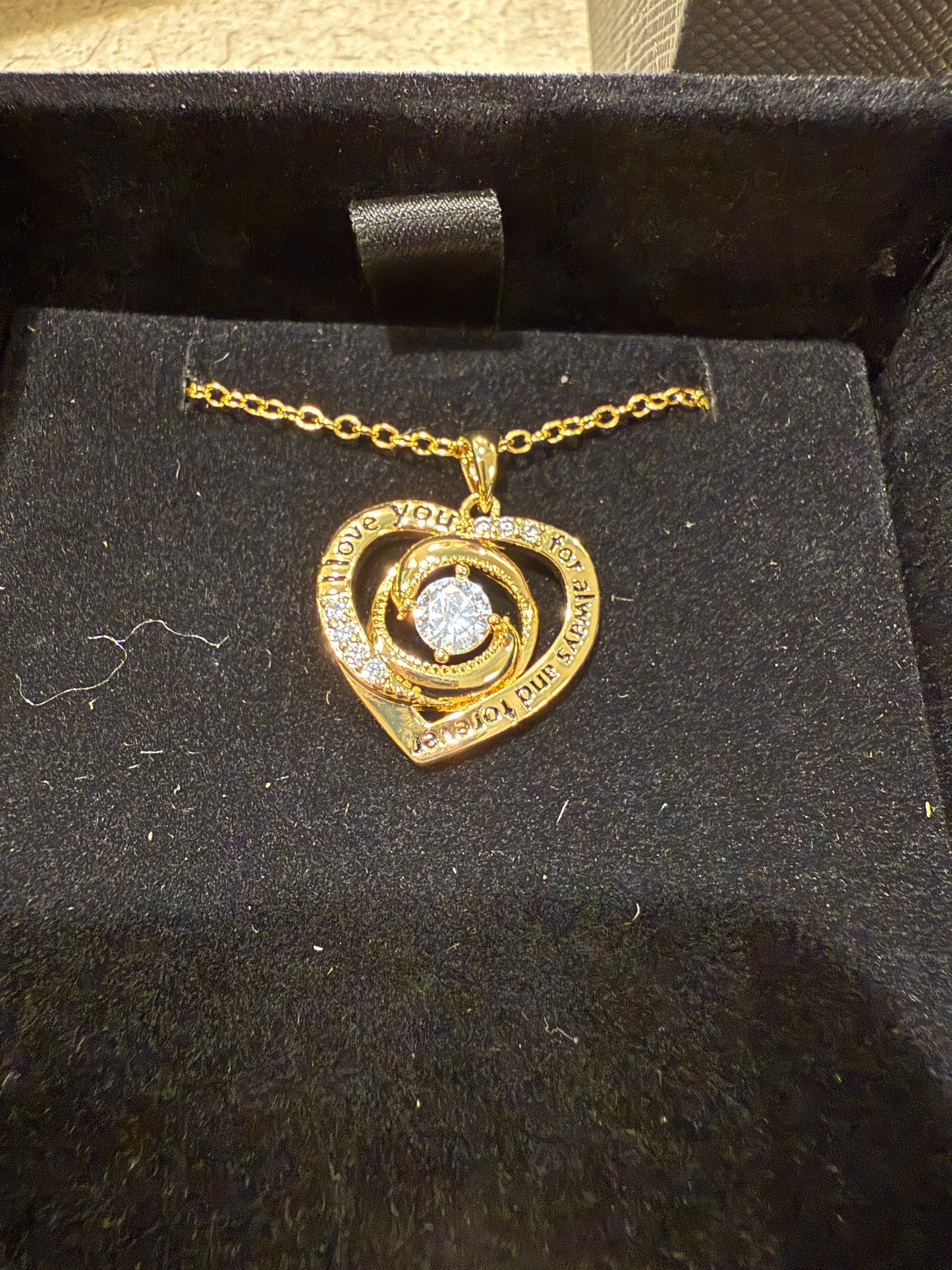 Gold plated necklace