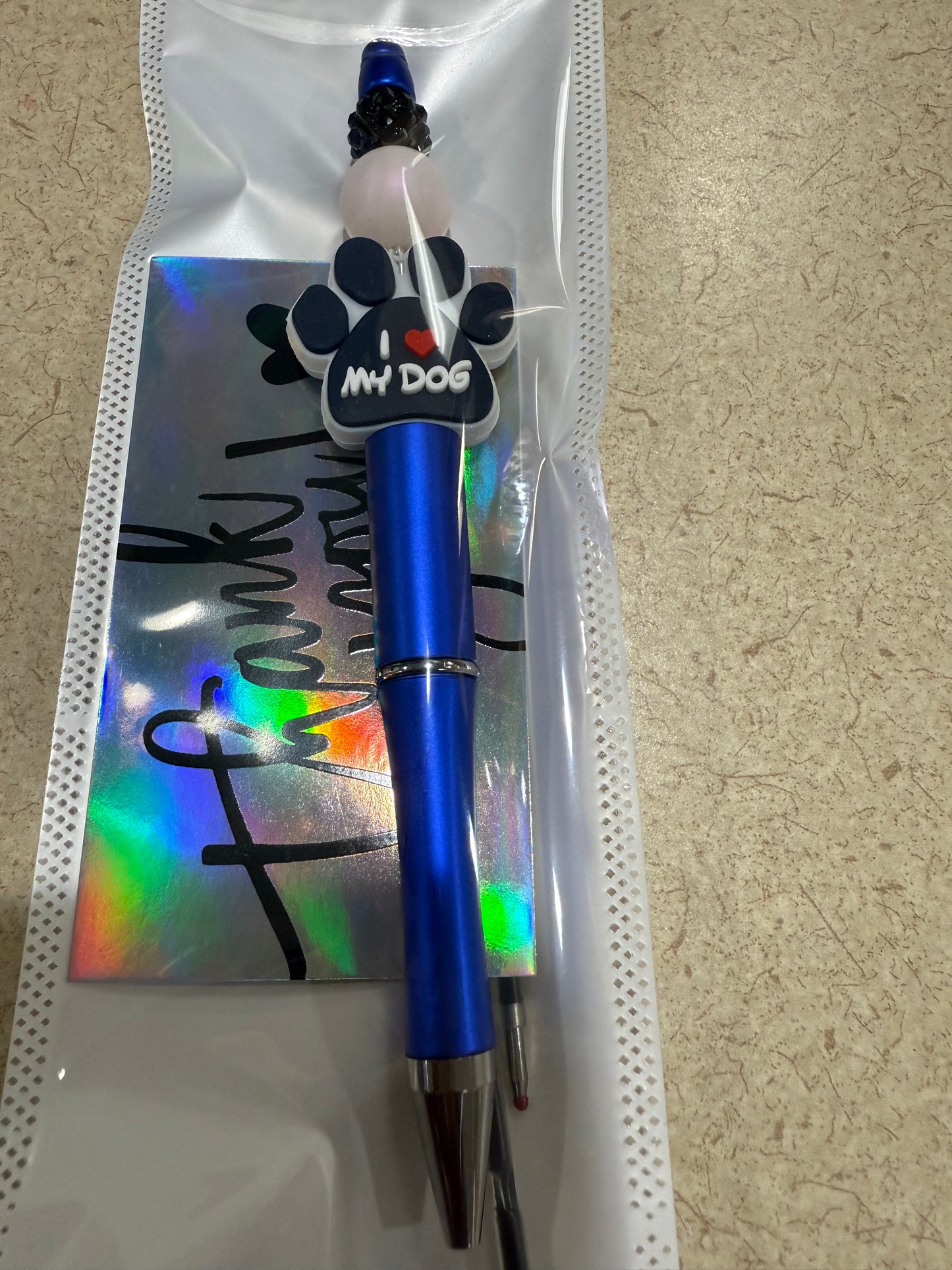 Hand made beaded pens
