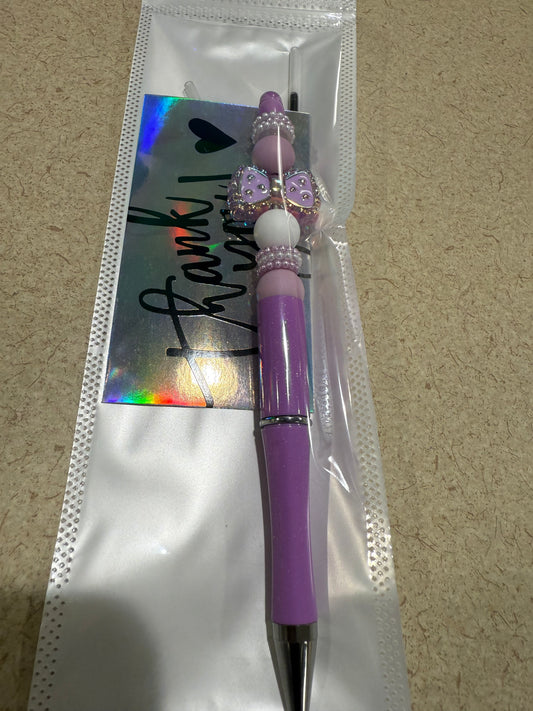 Hand made beaded pens