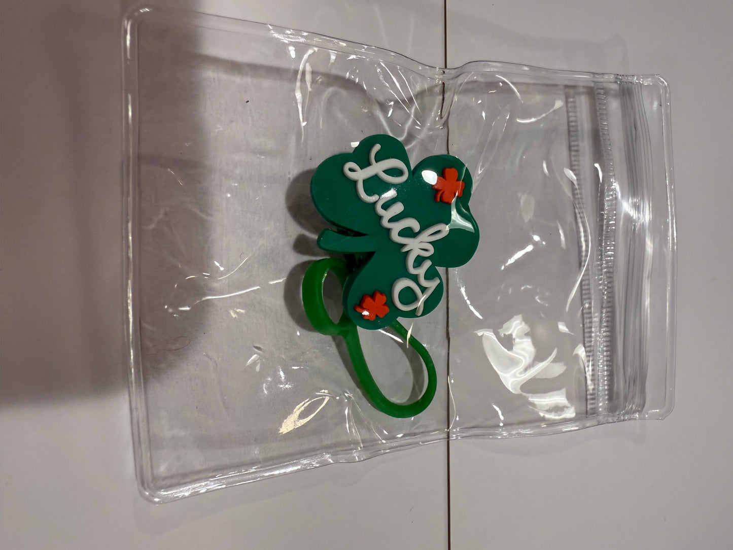 Straw cover St Patrick theme
