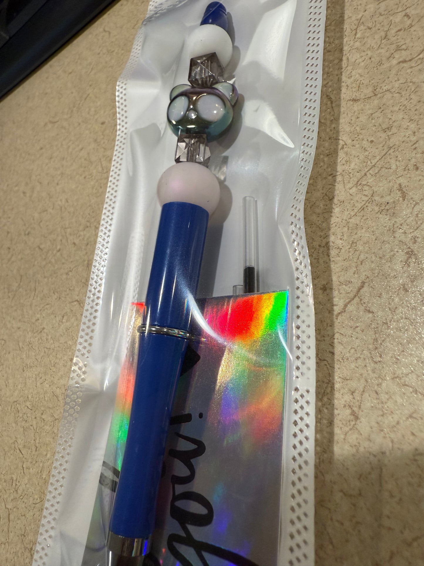 Hand made beaded pens