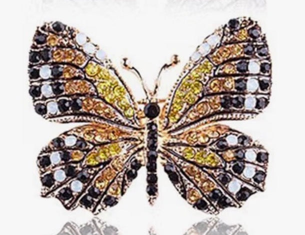 Butterfly brooch