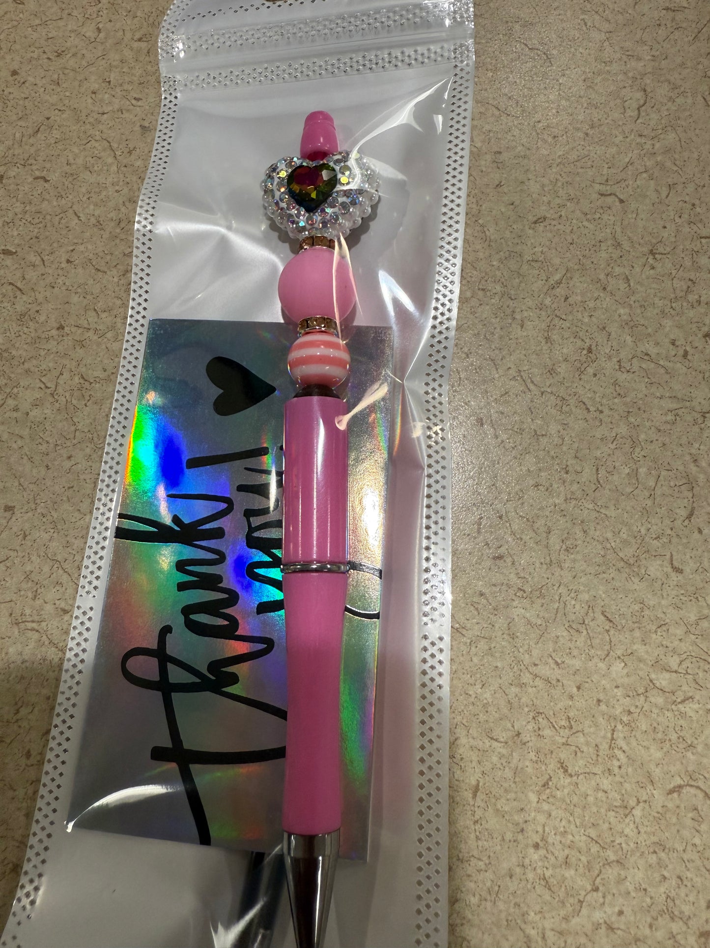 Hand made beaded pens