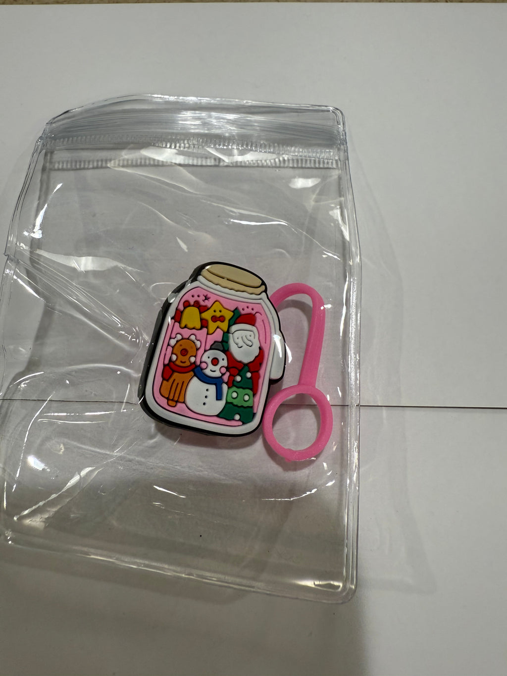 Straw cover Christmas theme