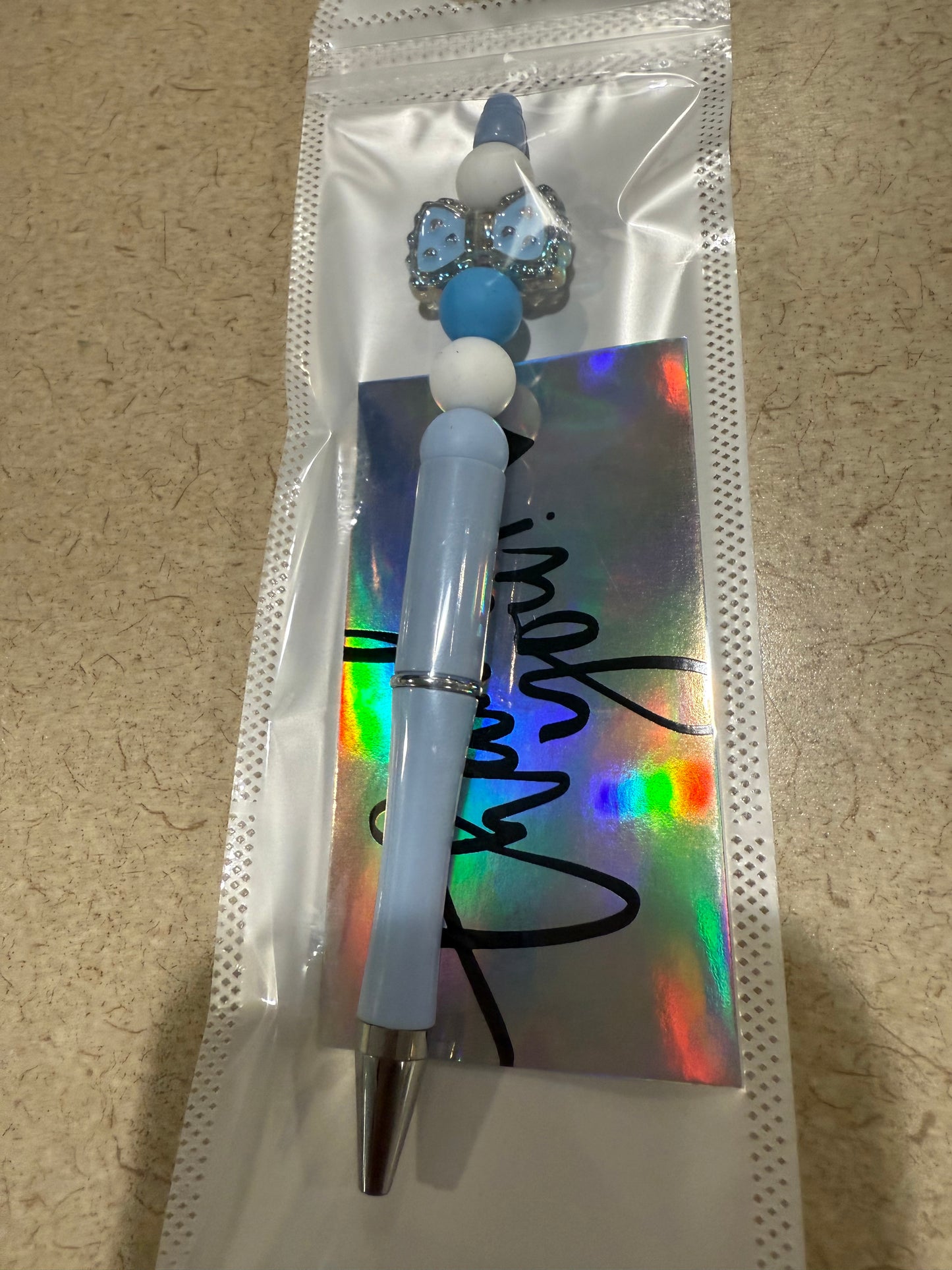 Hand made beaded pens