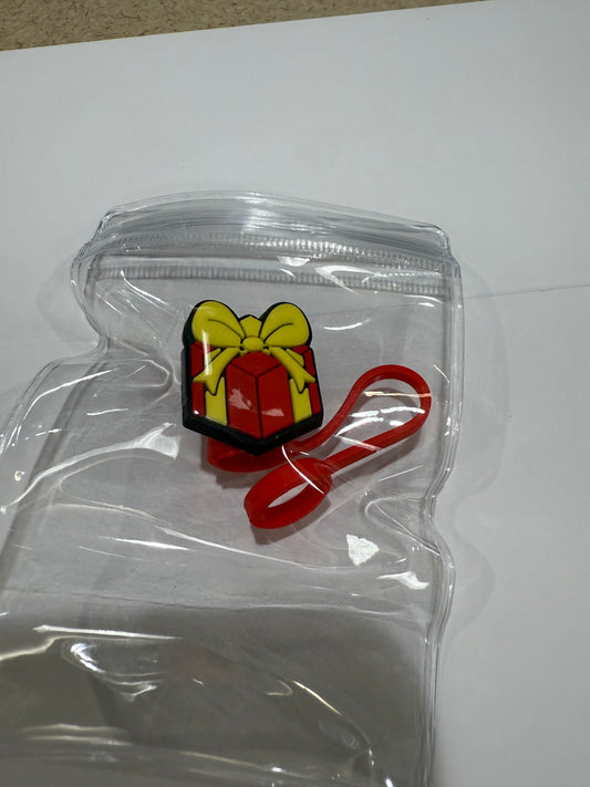 Straw cover Christmas theme