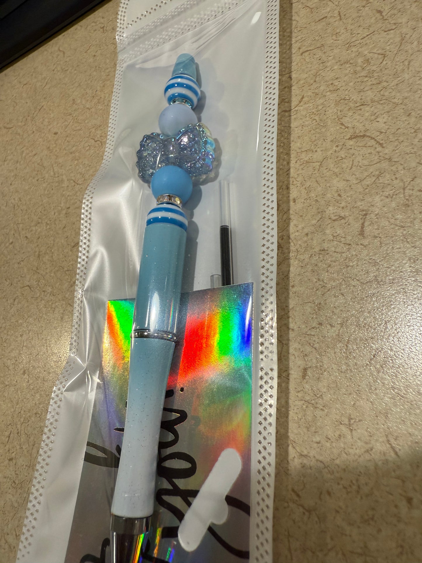 Hand made beaded pens