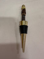 Beaded wine stopper