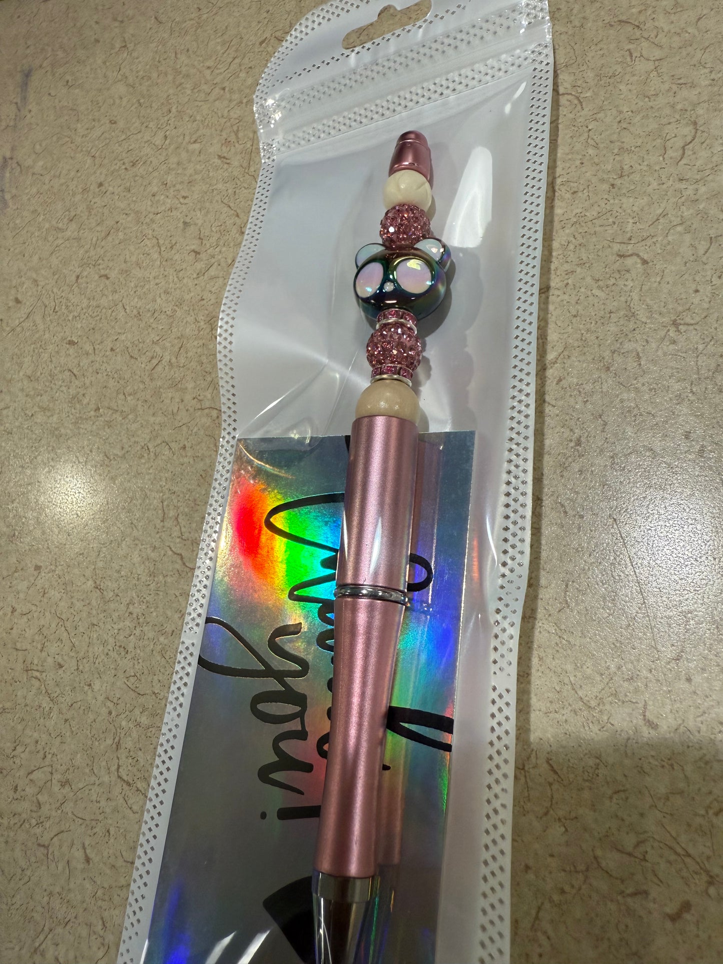 Hand made beaded pens