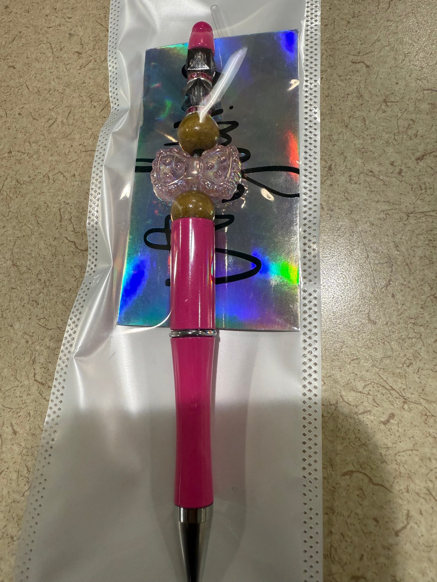 Hand made beaded pens