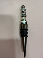 Beaded wine stopper