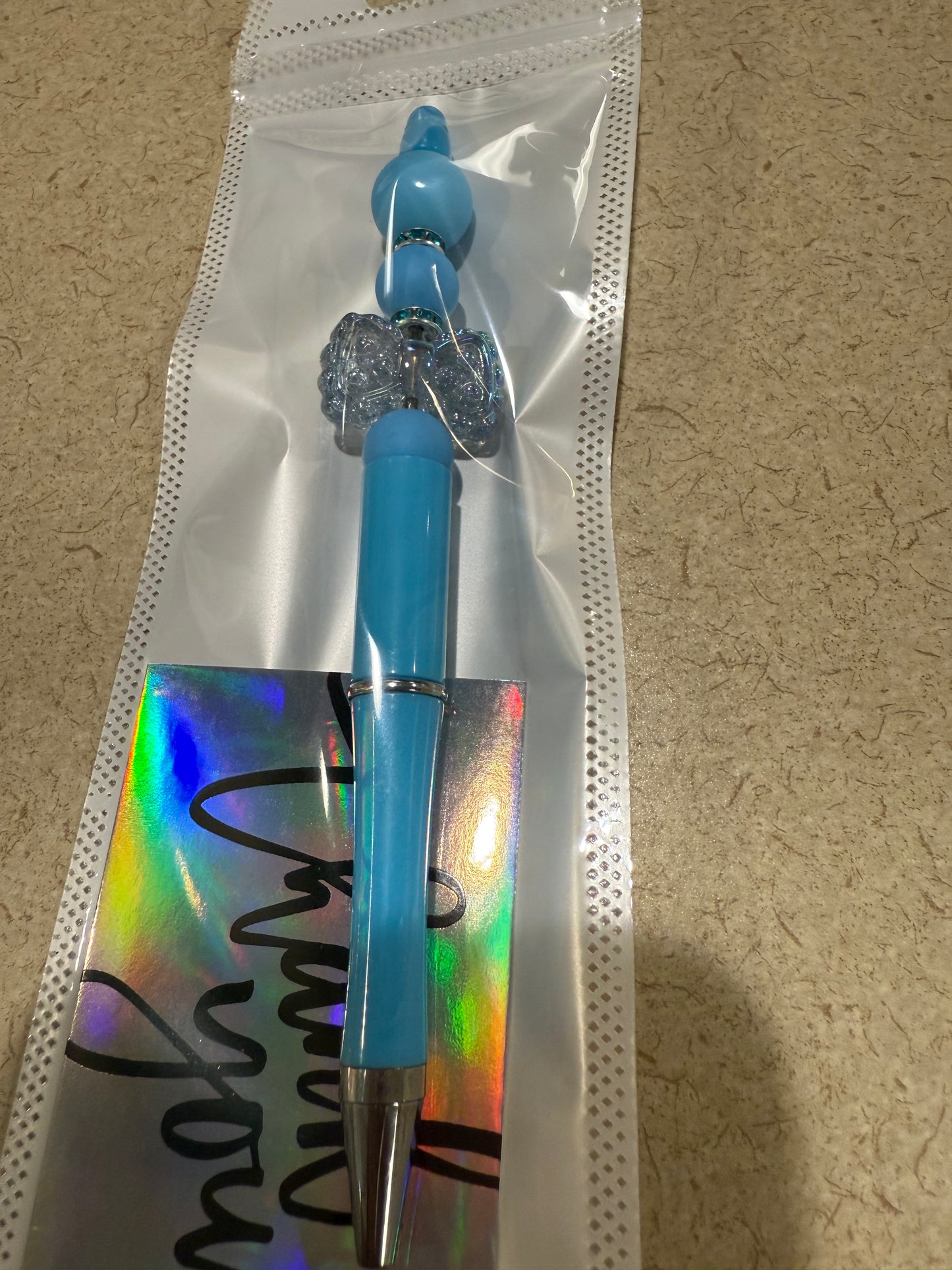 Hand made beaded pens