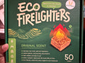 Eco Fire Starter for Indoor/Outdoor Fires, Fireplace, Grill - 50 Cubes