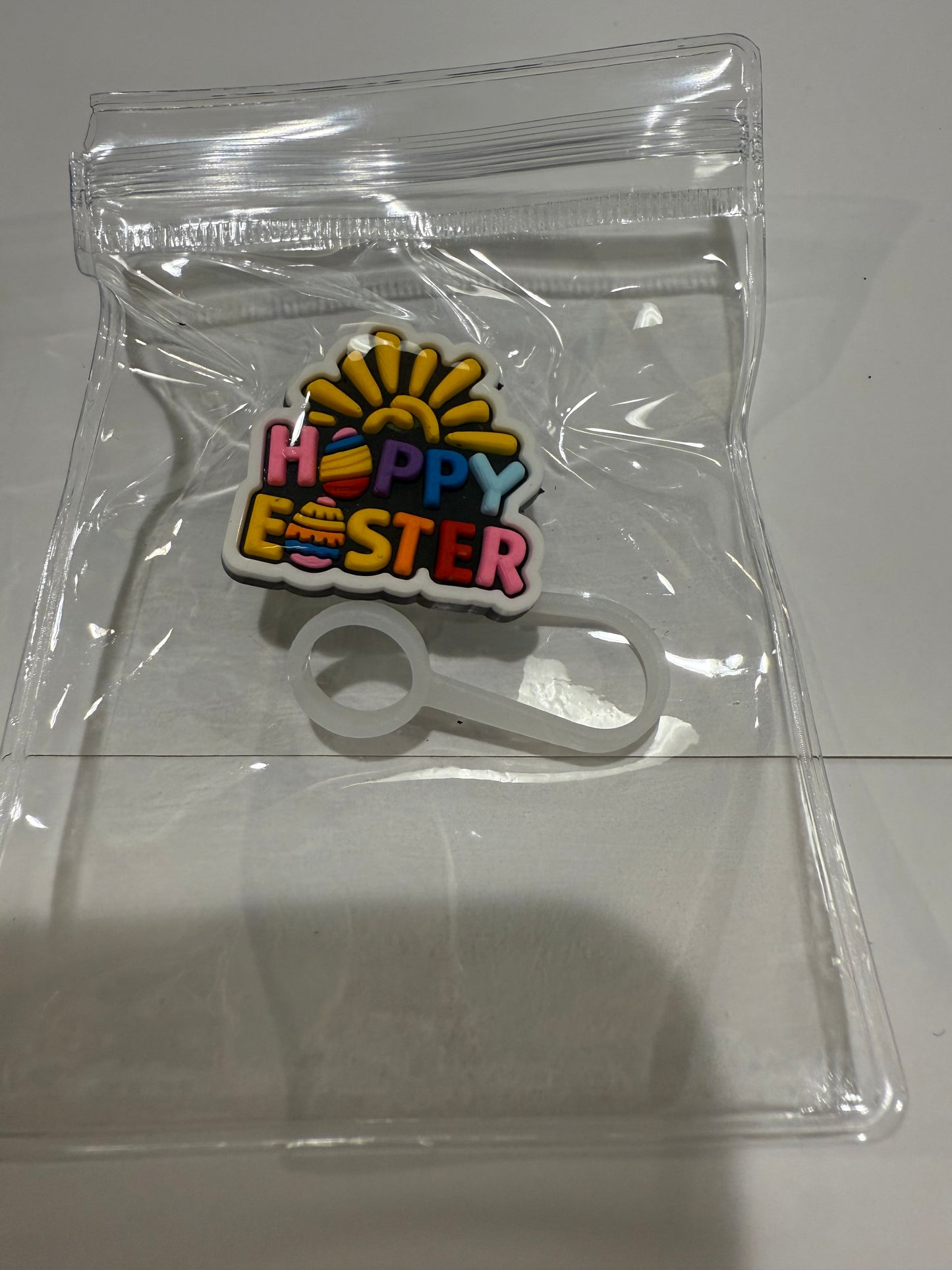 Straw cover Easter theme