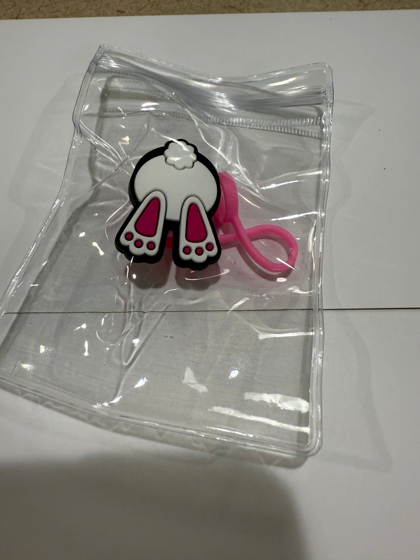 Straw cover Easter theme