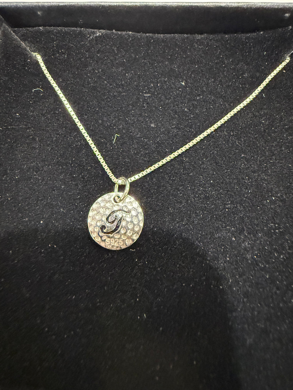 Sterling silver necklace