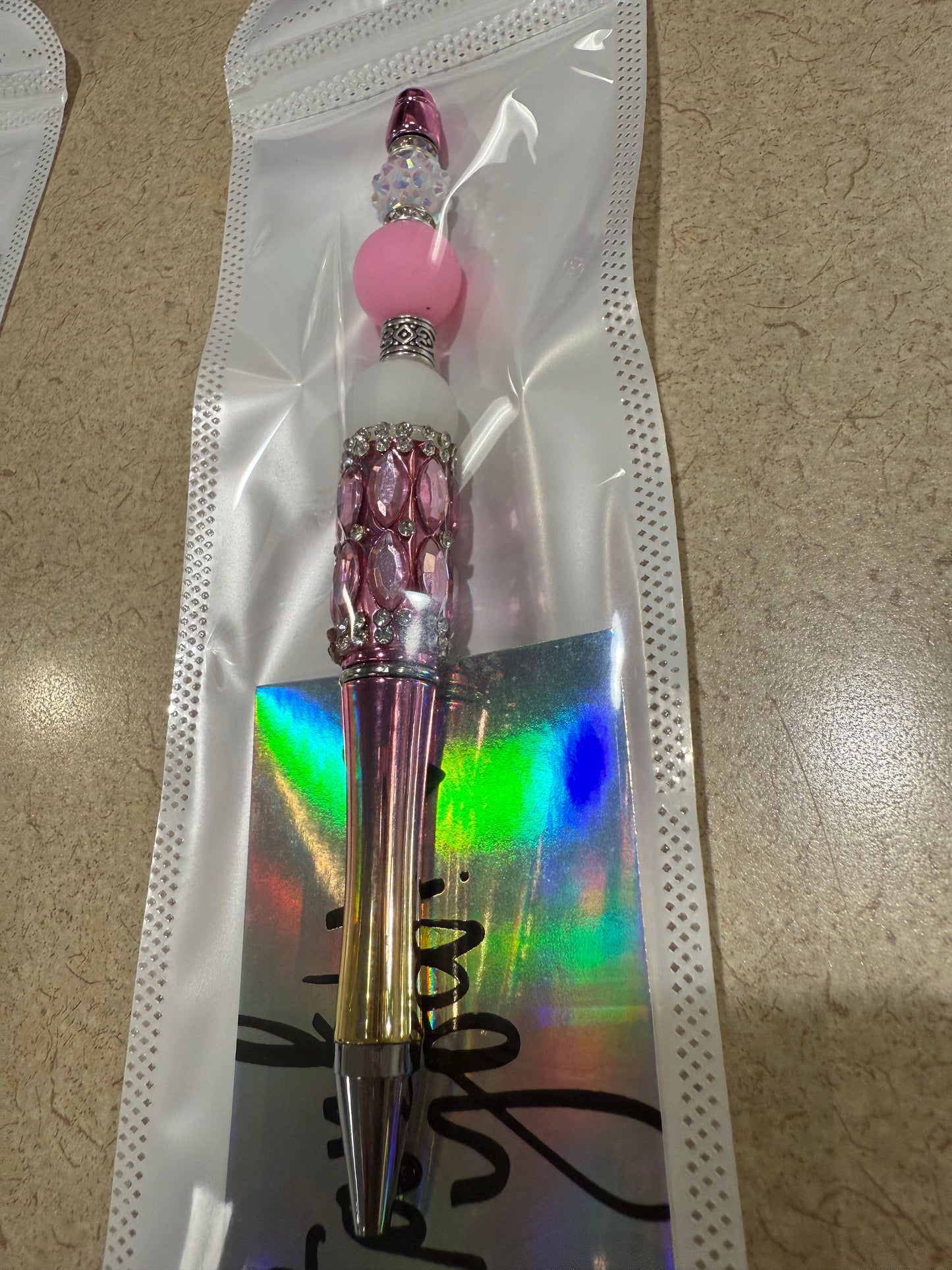Hand made beaded pens