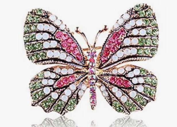 Butterfly brooch
