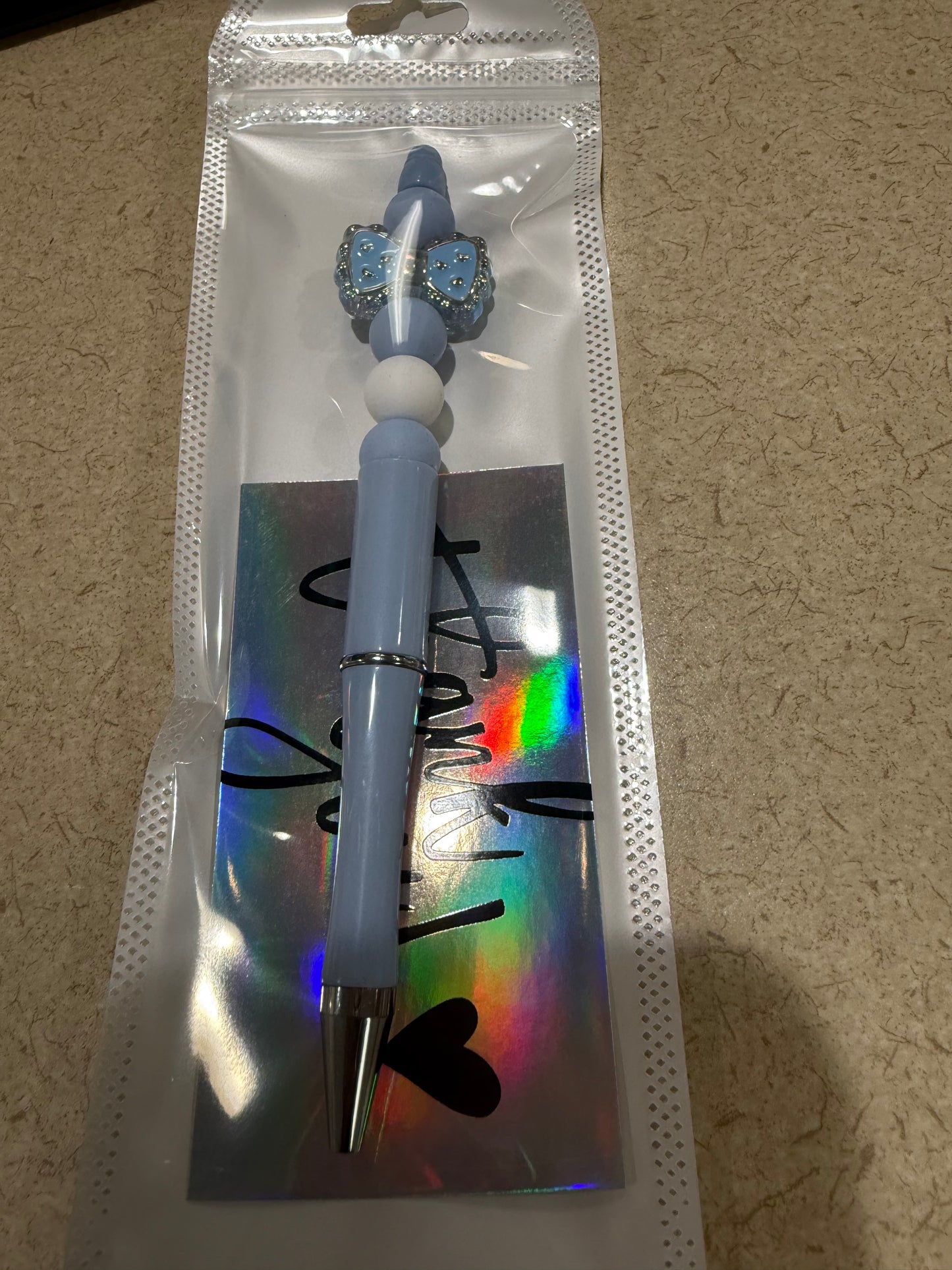 Hand made beaded pens