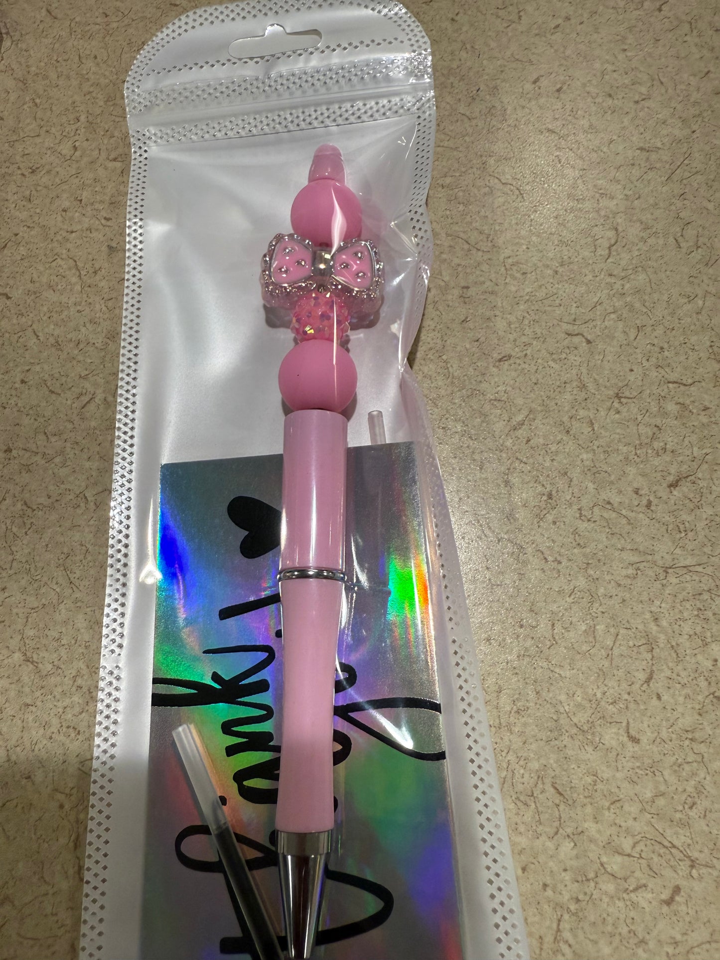 Hand made beaded pens
