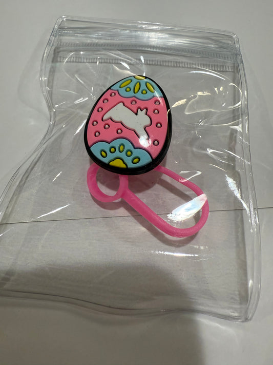 Straw cover Easter theme