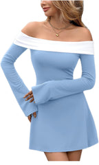 Off the shoulder dress