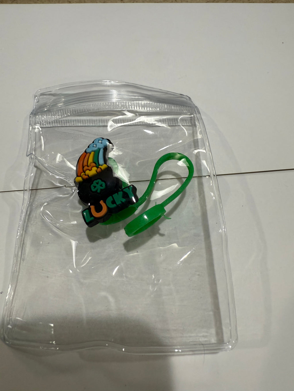 Straw cover St Patrick theme