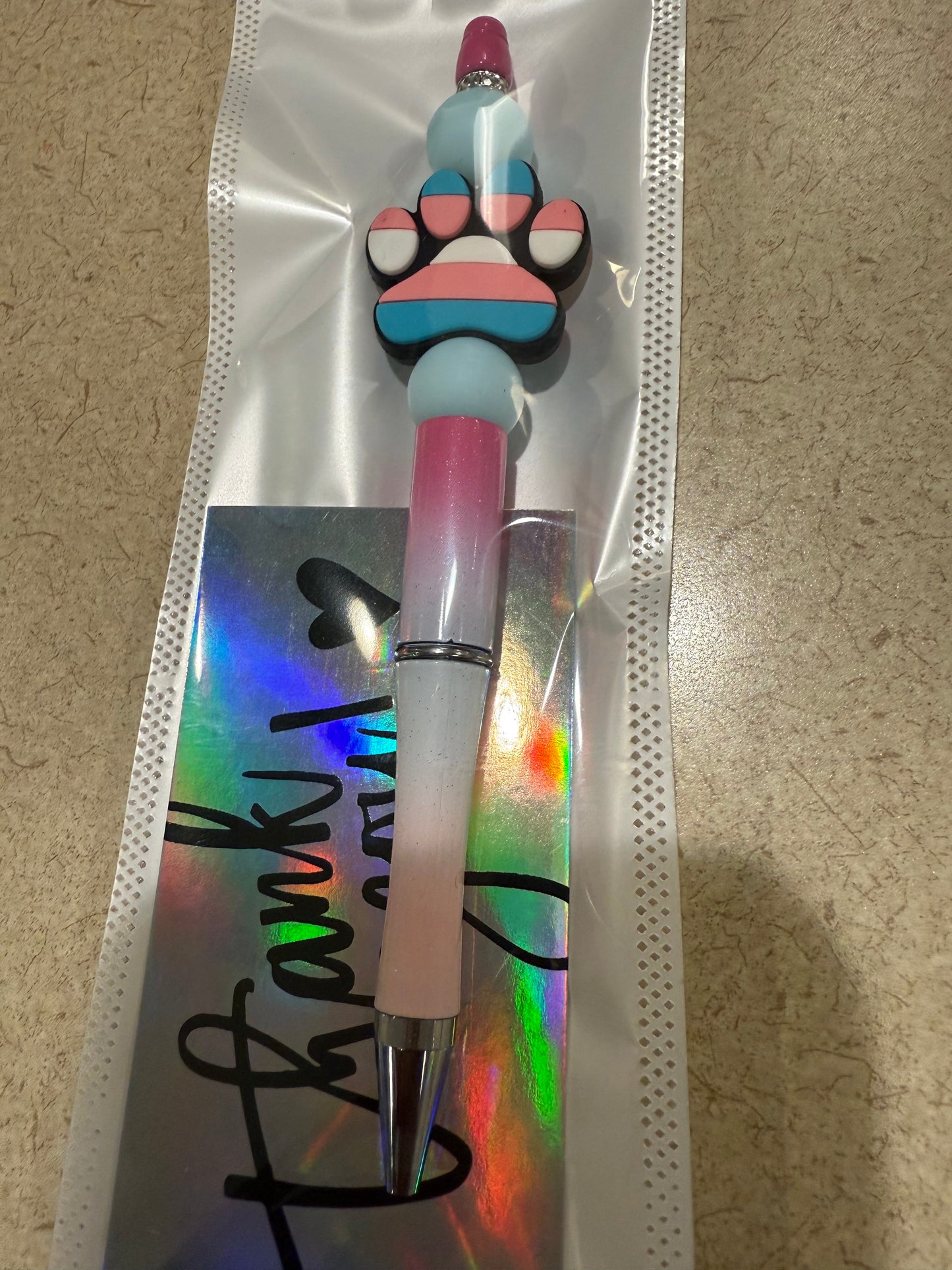 Hand made beaded pens