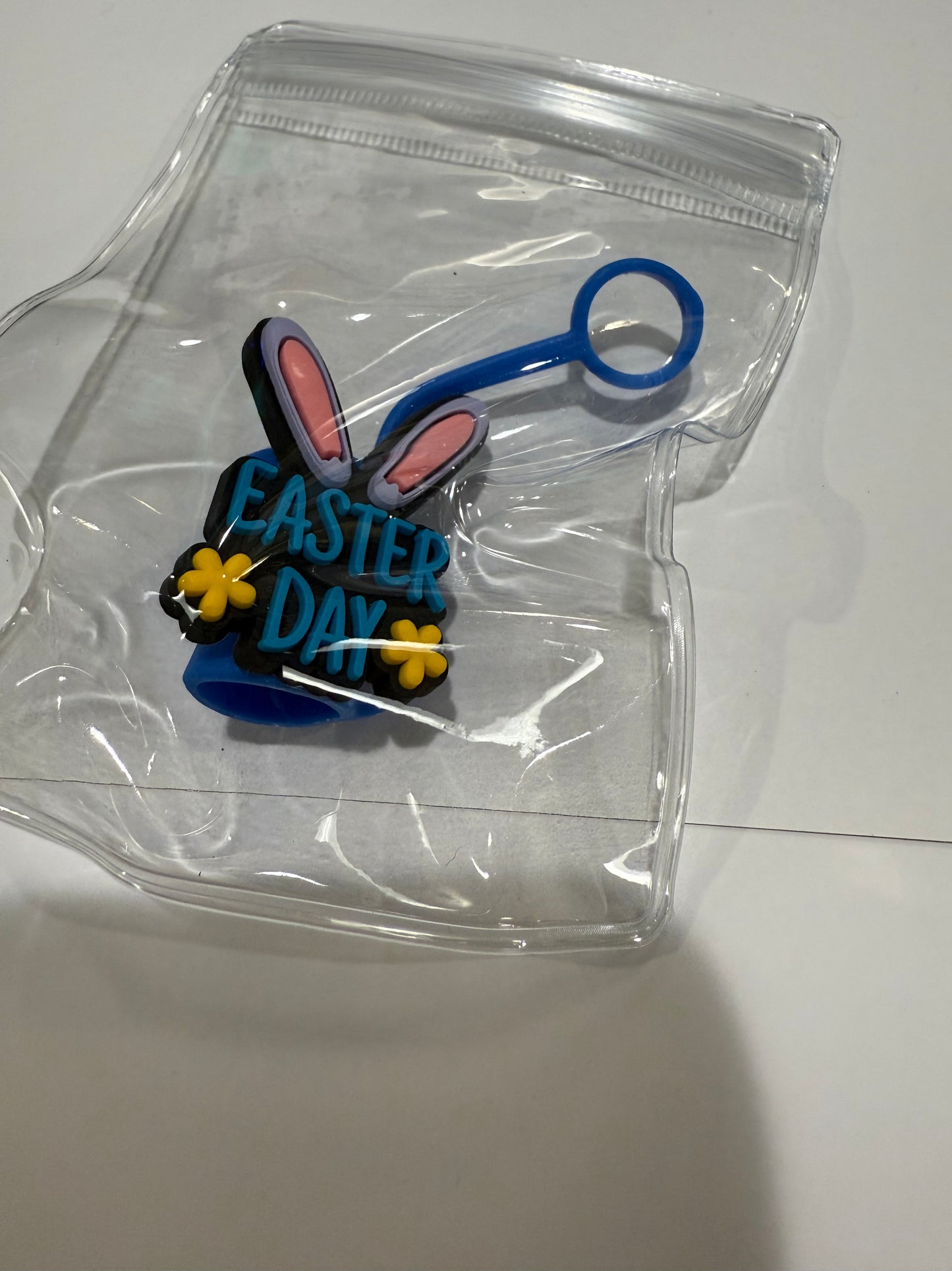 Straw cover Easter theme