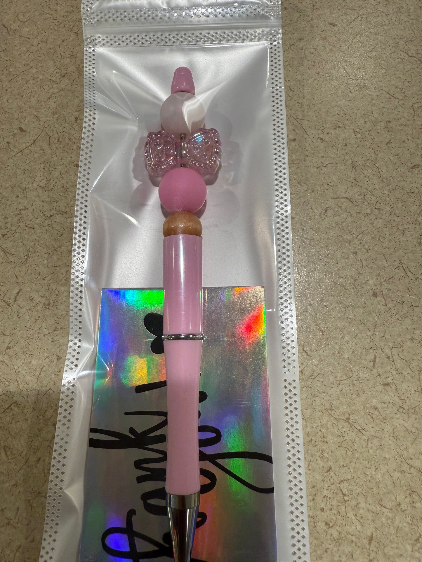 Hand made beaded pens