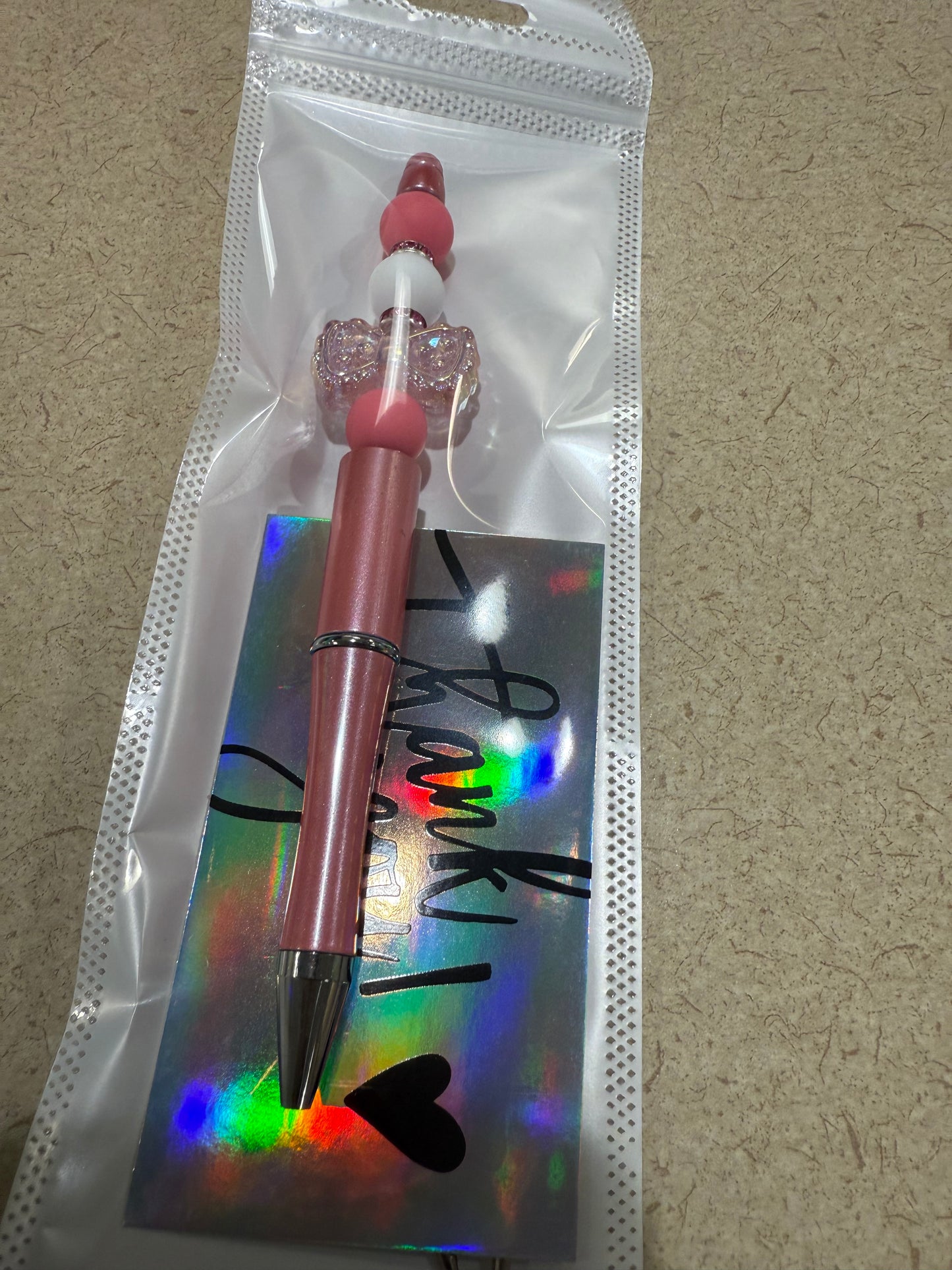 Hand made beaded pens