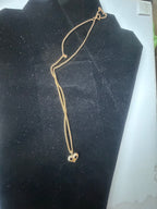 Heart pendent November birthday stone necklace