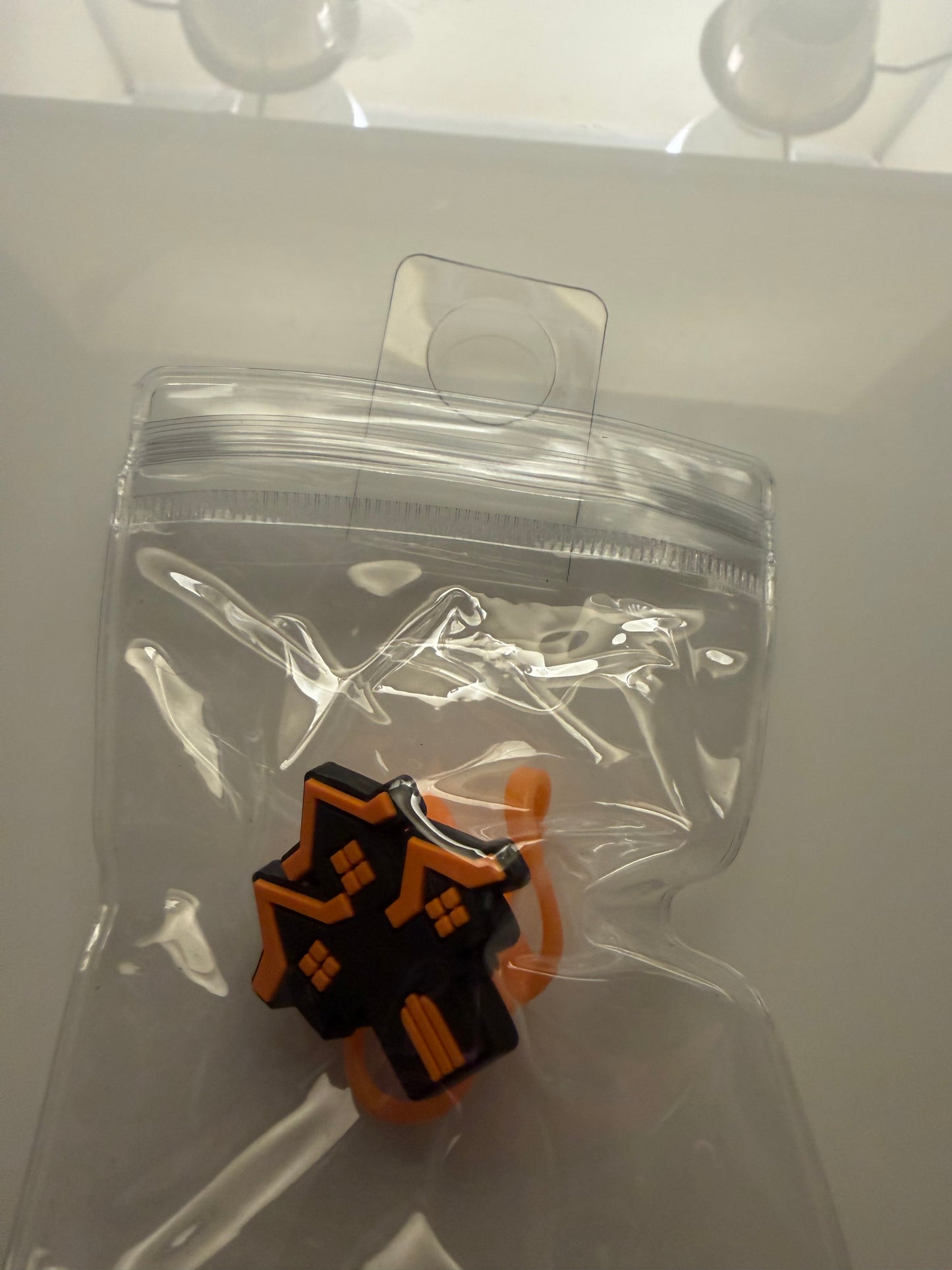 Halloween themed straw cover